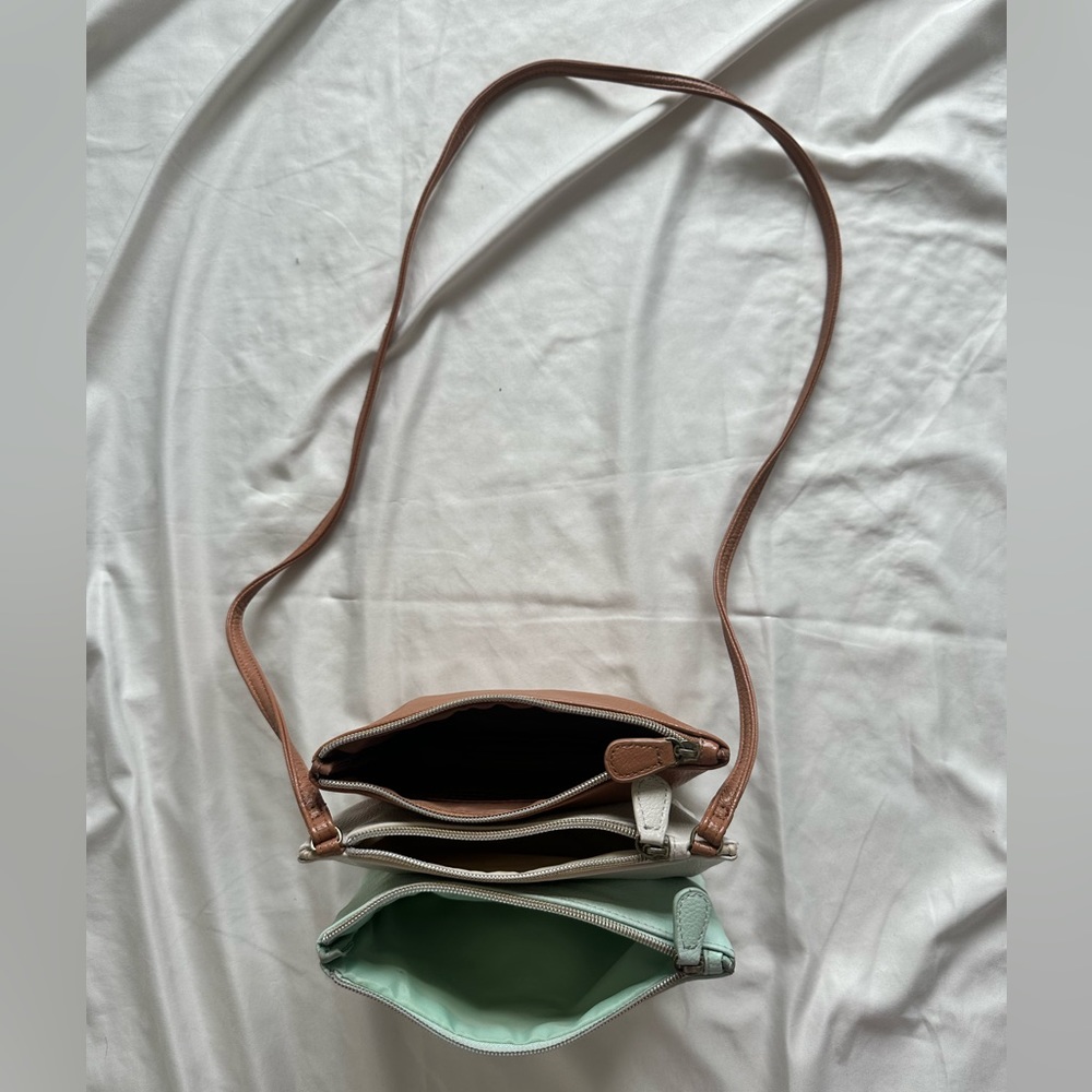 Three Pouch Crossbody